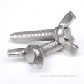 Production OEM Stainless Steel Wing Bolt